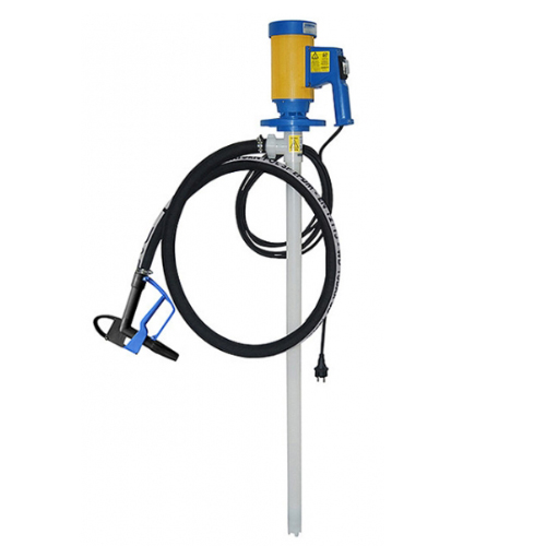 Fasspumpen-Set JP-280 f&uuml;r hochaggressive Chemikalien (200 l Fass), Tauchrohrl&auml;nge 1000 mm