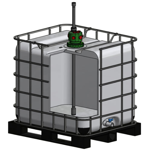 Sauglanze verstellbar f&uuml;r Multi - Flex -Block
